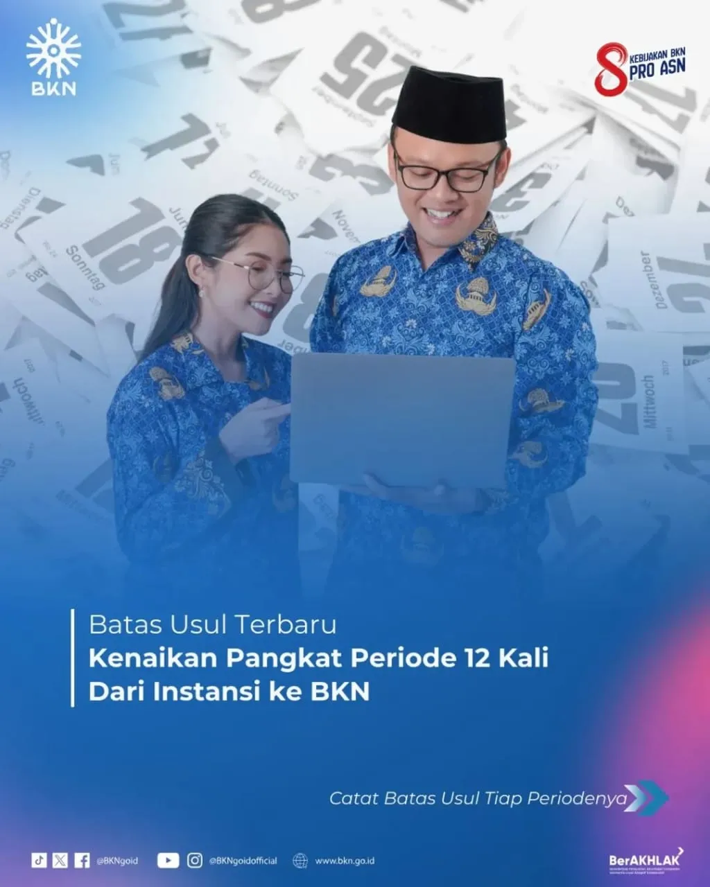 Berlaku Mulai Oktober 2025, Catat Jadwal Usul Terbaru Kenaikan Pangkat ASN ke BKN